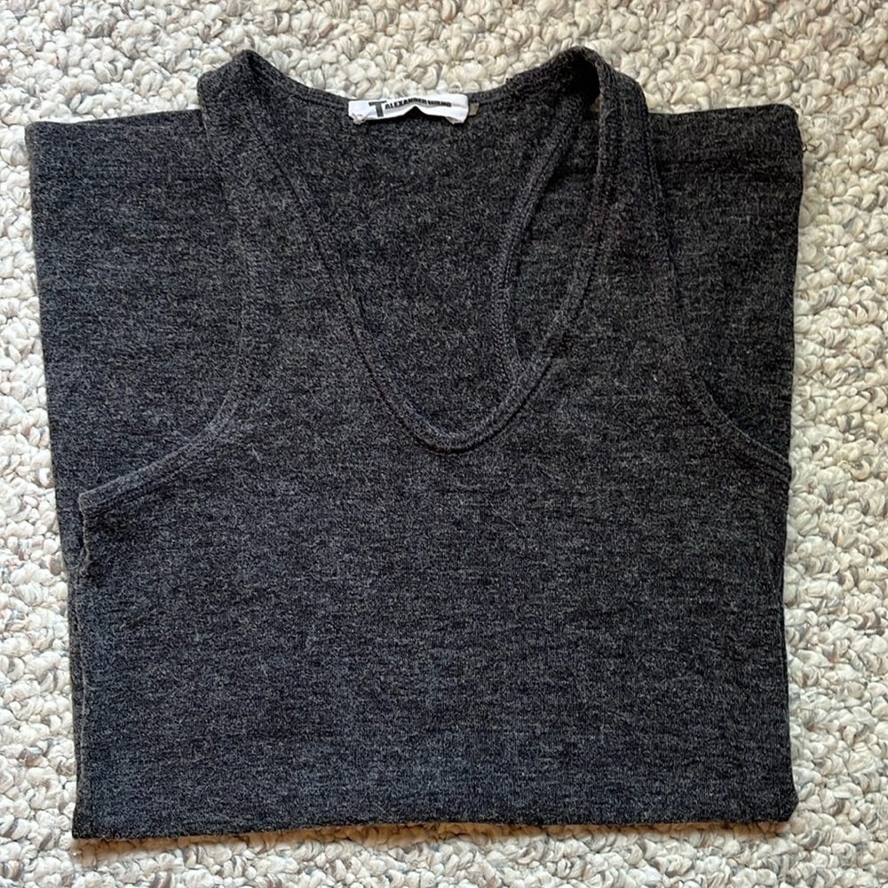 T By Alexander Wang Racerback Tank Top